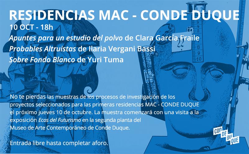‘Sobre fondo blanco’. Yuri Tuma en Conde Duque