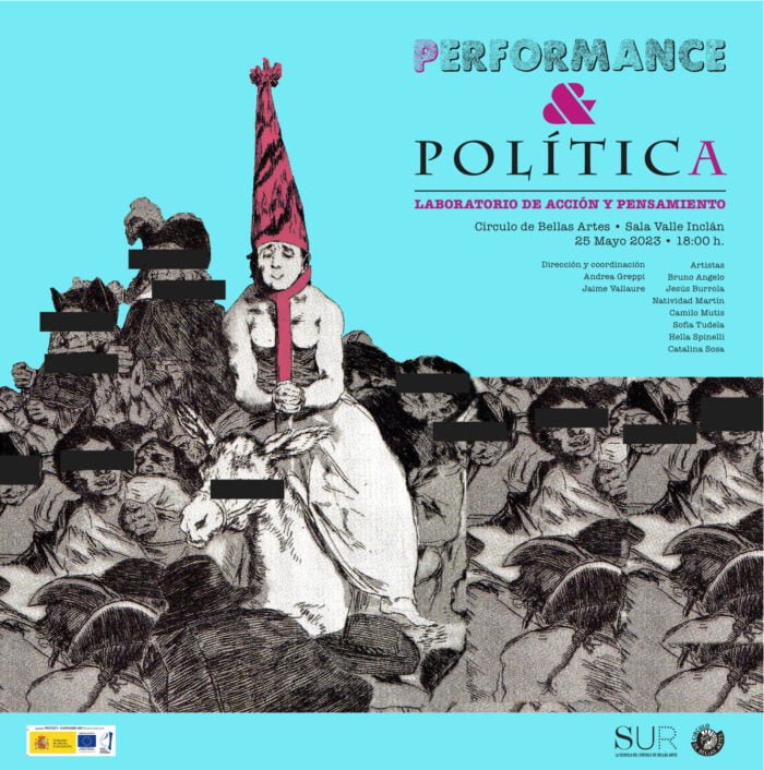 Política/Performance. Laboratorio de pensamiento y acción contemporánea 1