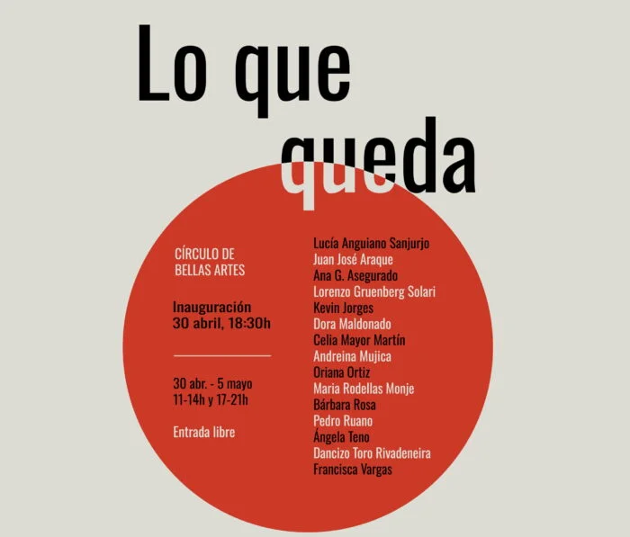 "Lo que queda" Exposición final del Curso Fundamental 2023/24 1