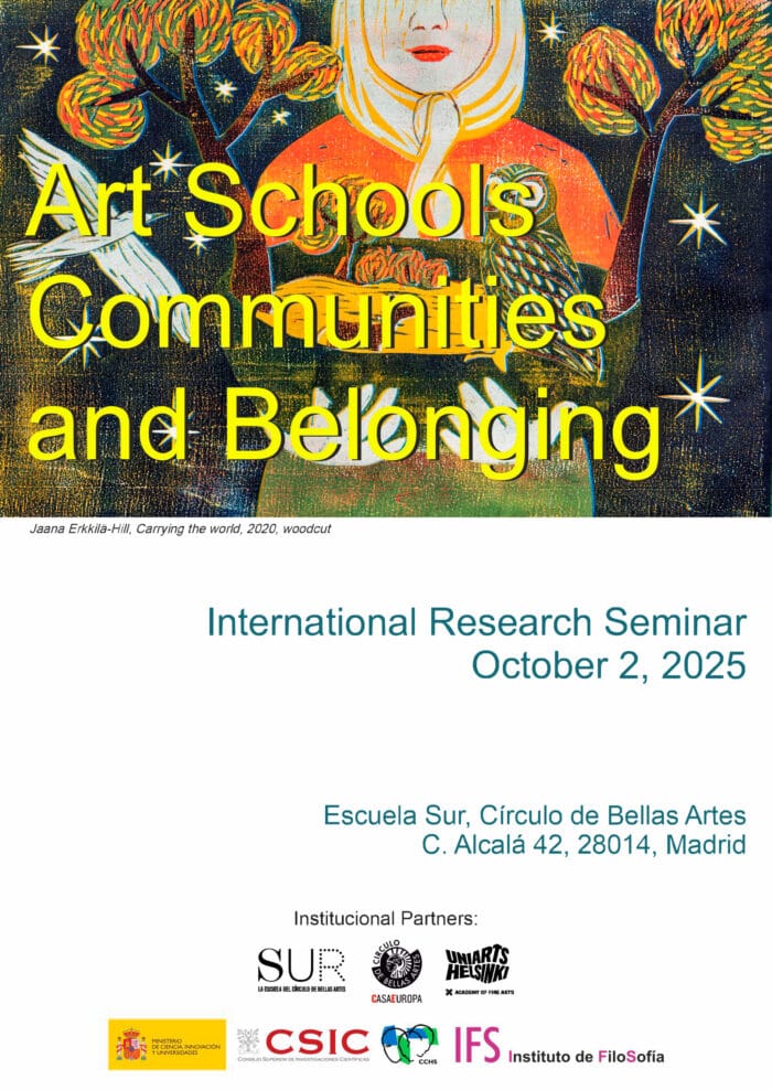 Seminario de Investigación "Art Schools, Communities and Belonging" 1