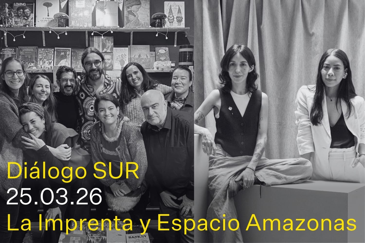 Diálogo SUR – La Imprenta y Espacio Amazonas