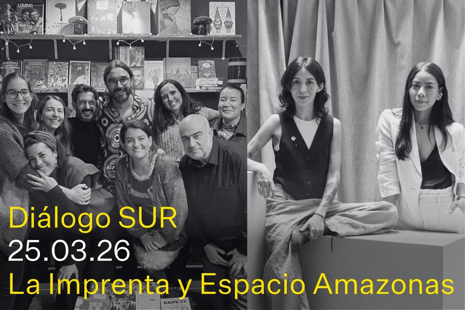 Diálogo SUR – La Imprenta y Espacio Amazonas