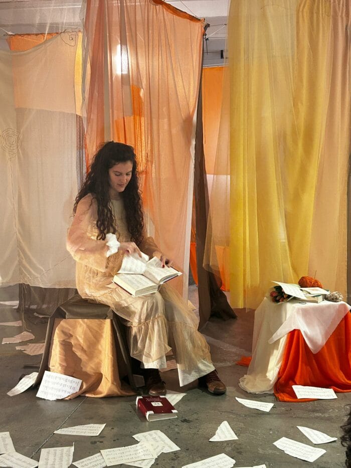 'Casi una casa' performance de Iria Fariñas 4